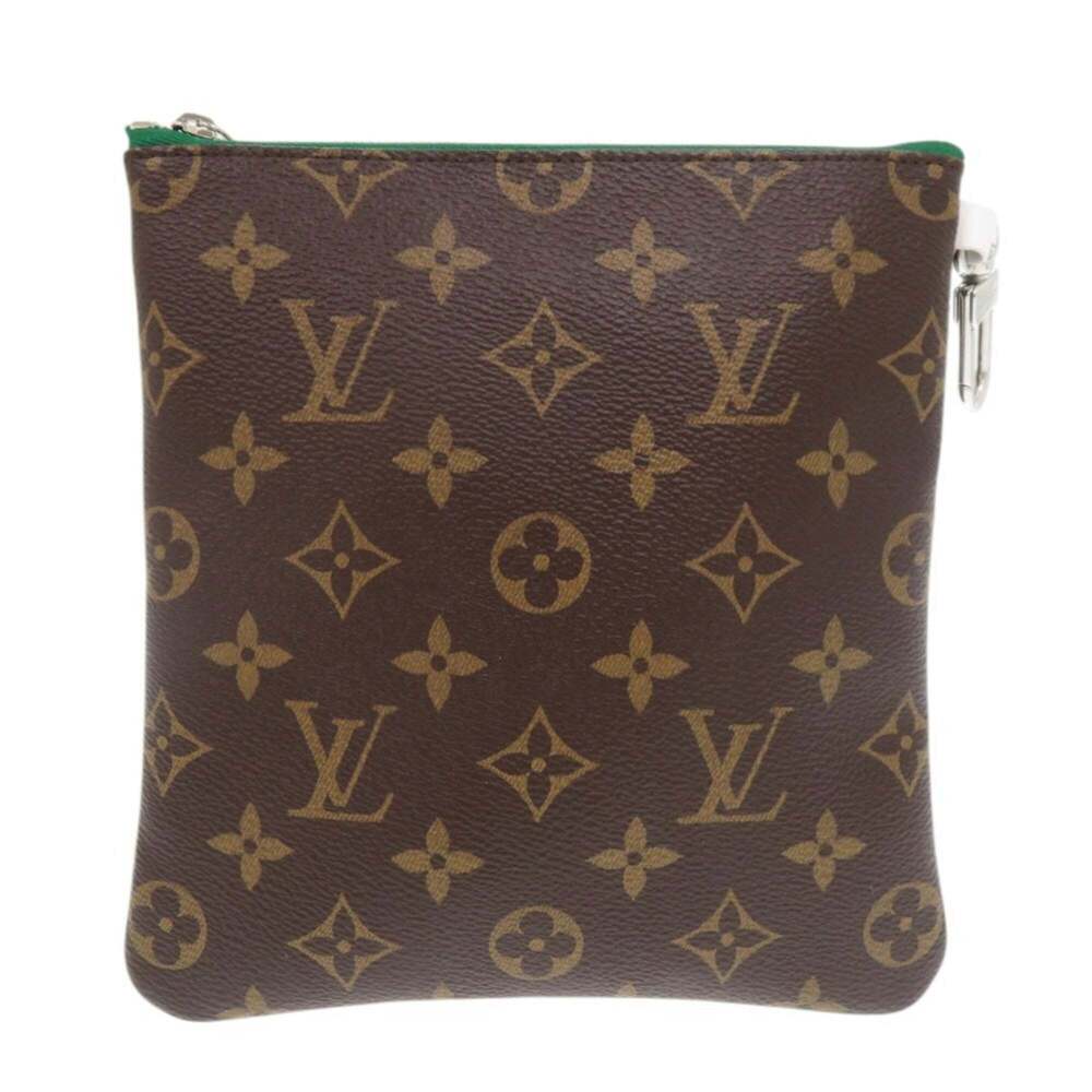 LOUIS VUITTON Authentic Brown Monogram Pouch - Picture 2 of 10